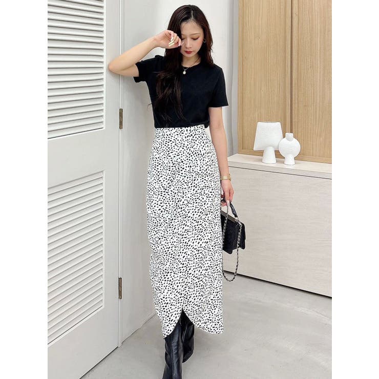 【WEB限定カラーあり】アシメタックナロースカート | MERCURYDUO | 詳細画像38 