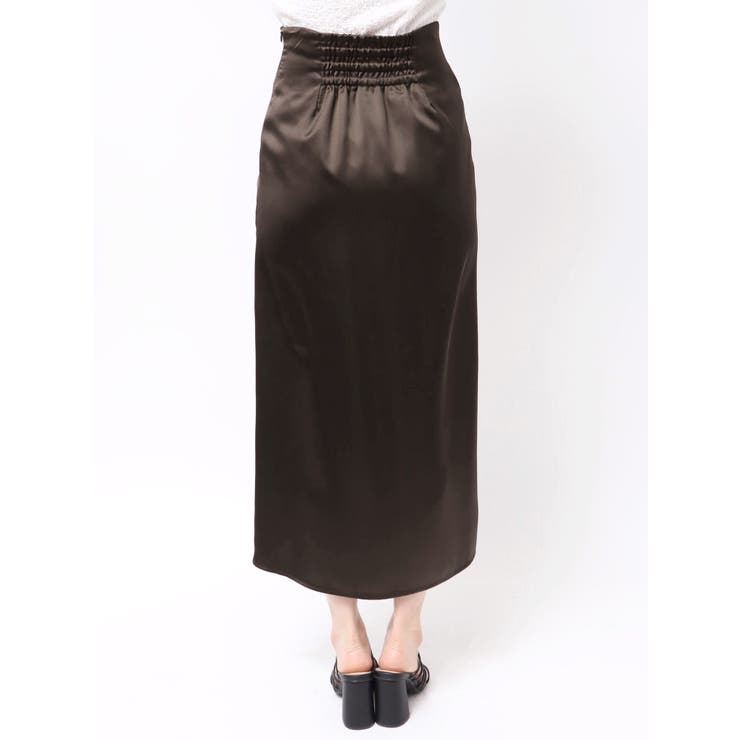 【WEB限定カラーあり】アシメタックナロースカート | MERCURYDUO | 詳細画像46 