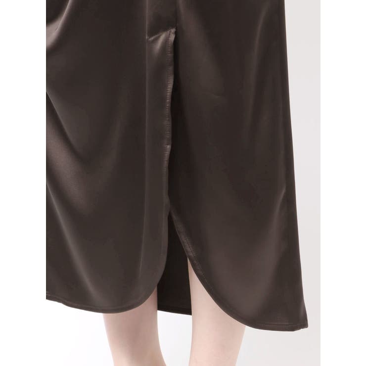 【WEB限定カラーあり】アシメタックナロースカート | MERCURYDUO | 詳細画像48 