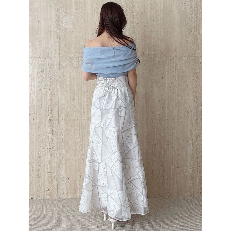 ジオメトリックオパールフレアスカート | MERCURYDUO | 詳細画像30 