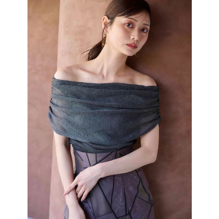 ジオメトリックオパールフレアスカート | MERCURYDUO | 詳細画像6 