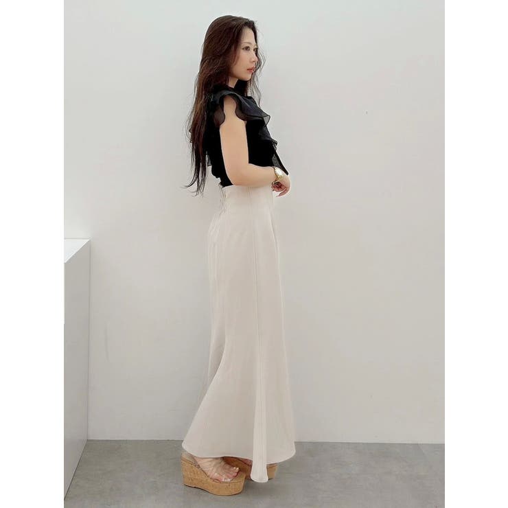 フロントZIPマーメイドスカート[品番：MKSW0065438]｜MERCURYDUO