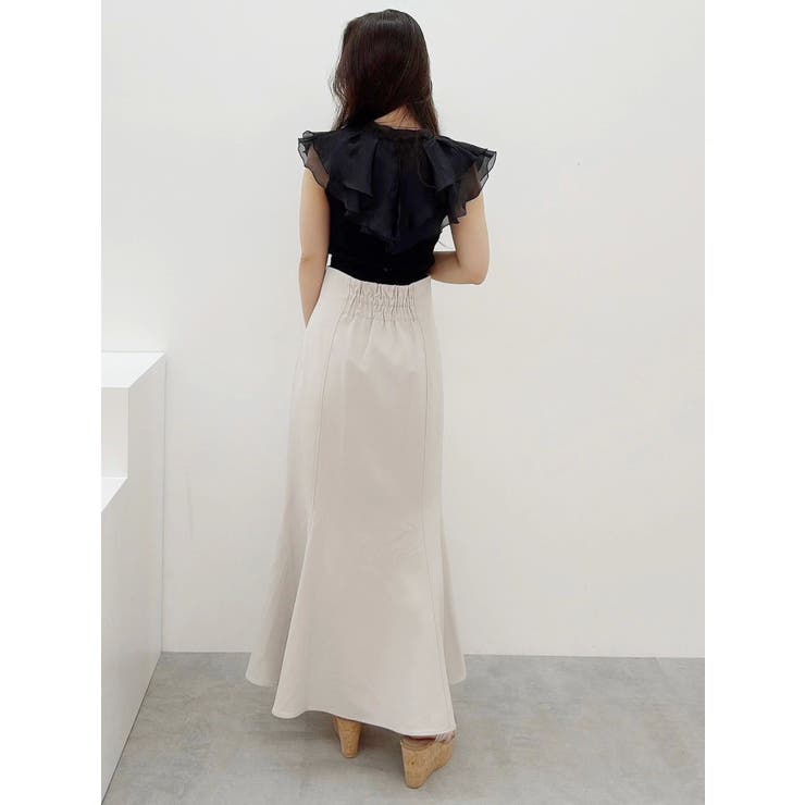 フロントZIPマーメイドスカート | MERCURYDUO | 詳細画像24 