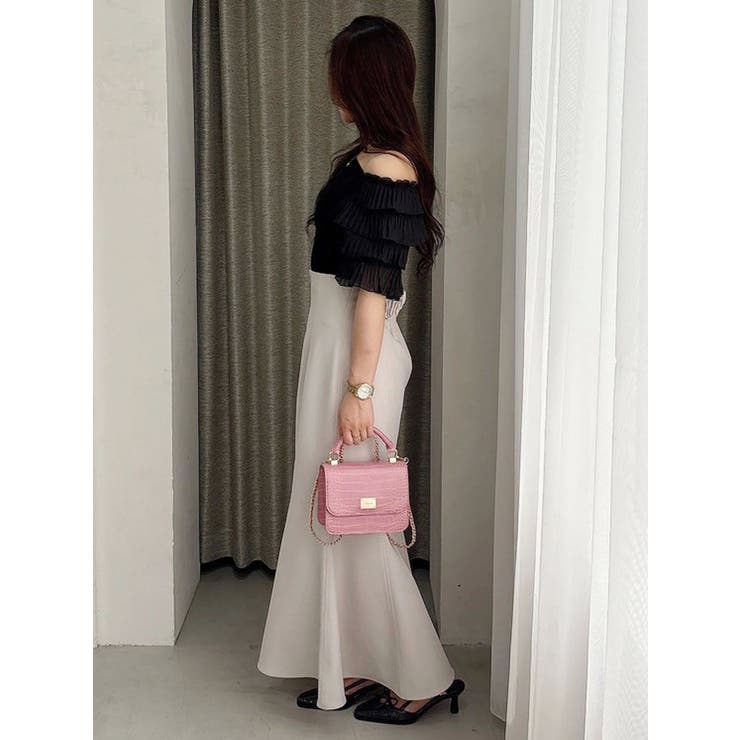 フロントZIPマーメイドスカート | MERCURYDUO | 詳細画像42 