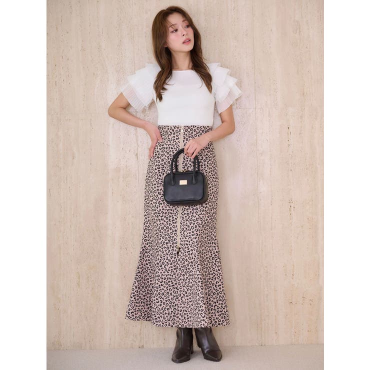 フロントZIPマーメイドスカート | MERCURYDUO | 詳細画像6 