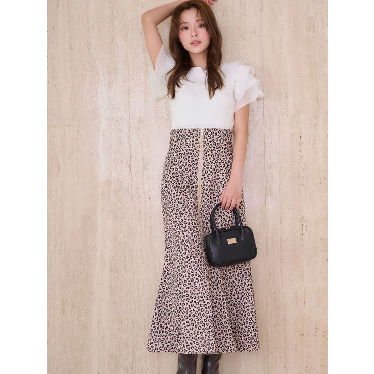 フロントZIPマーメイドスカート | MERCURYDUO | 詳細画像7 