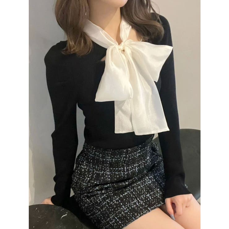 オリジナルツイード台形ミニスカート | MERCURYDUO | 詳細画像29 