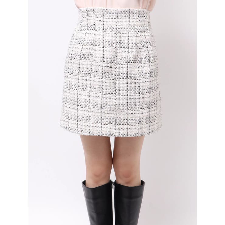 オリジナルツイード台形ミニスカート | MERCURYDUO | 詳細画像34 