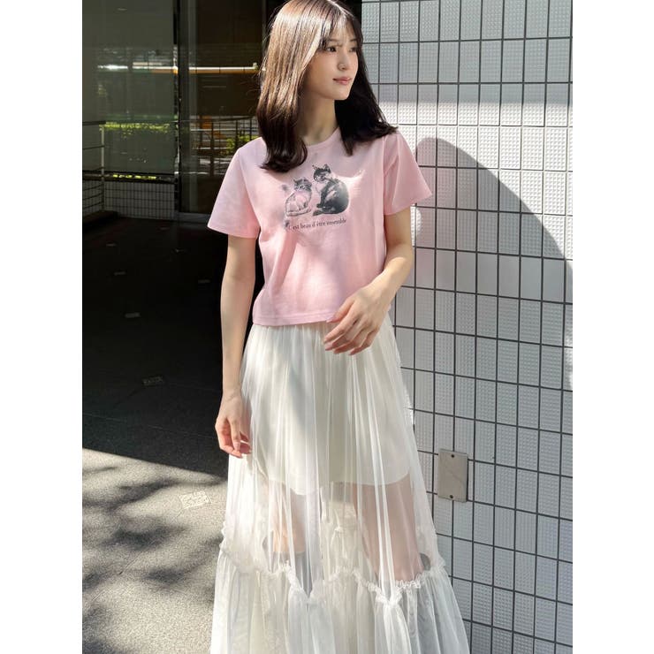 チュールティアードスカート | MERCURYDUO | 詳細画像24 