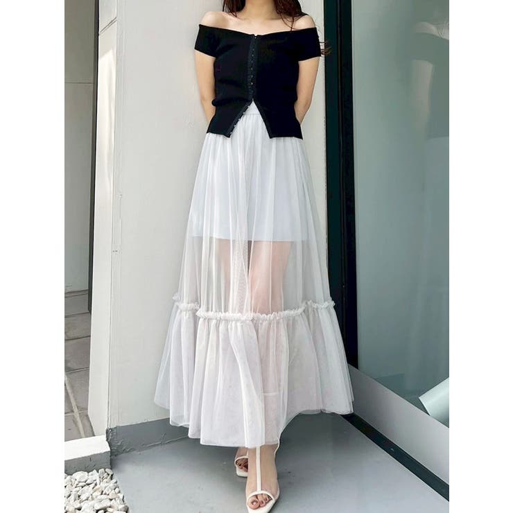 チュールティアードスカート | MERCURYDUO | 詳細画像29 