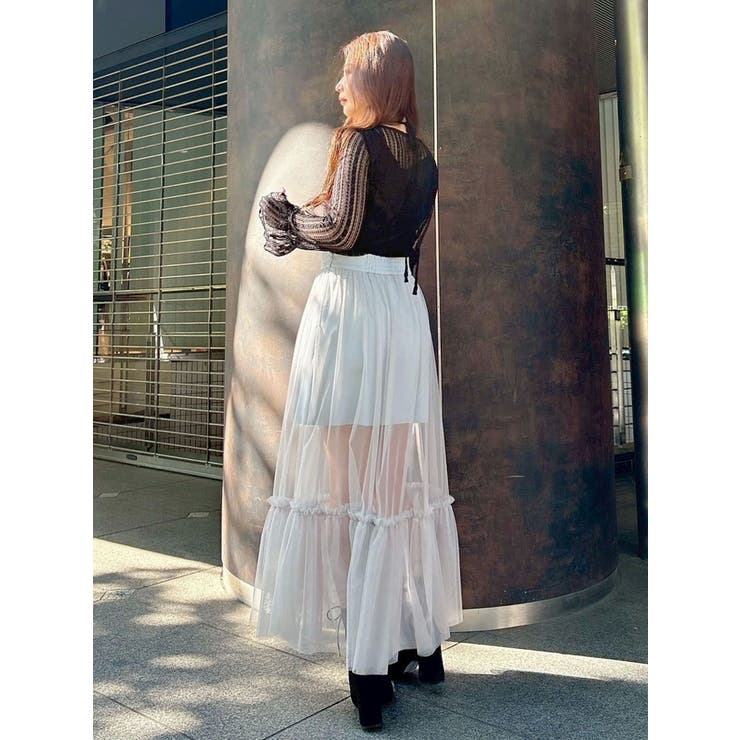 チュールティアードスカート | MERCURYDUO | 詳細画像36 