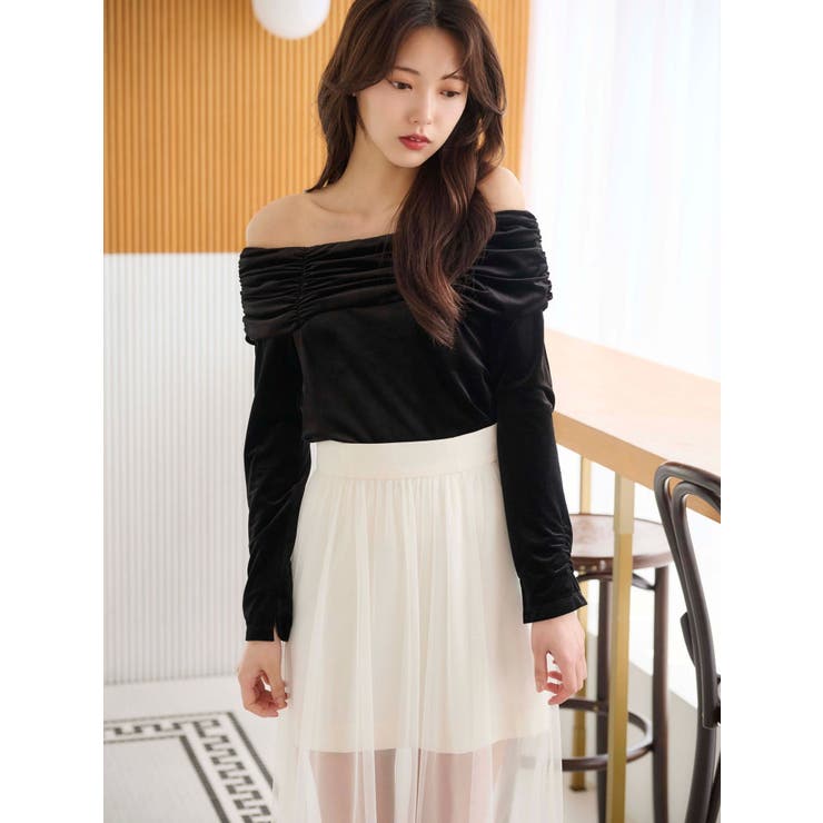 チュールティアードスカート | MERCURYDUO | 詳細画像9 