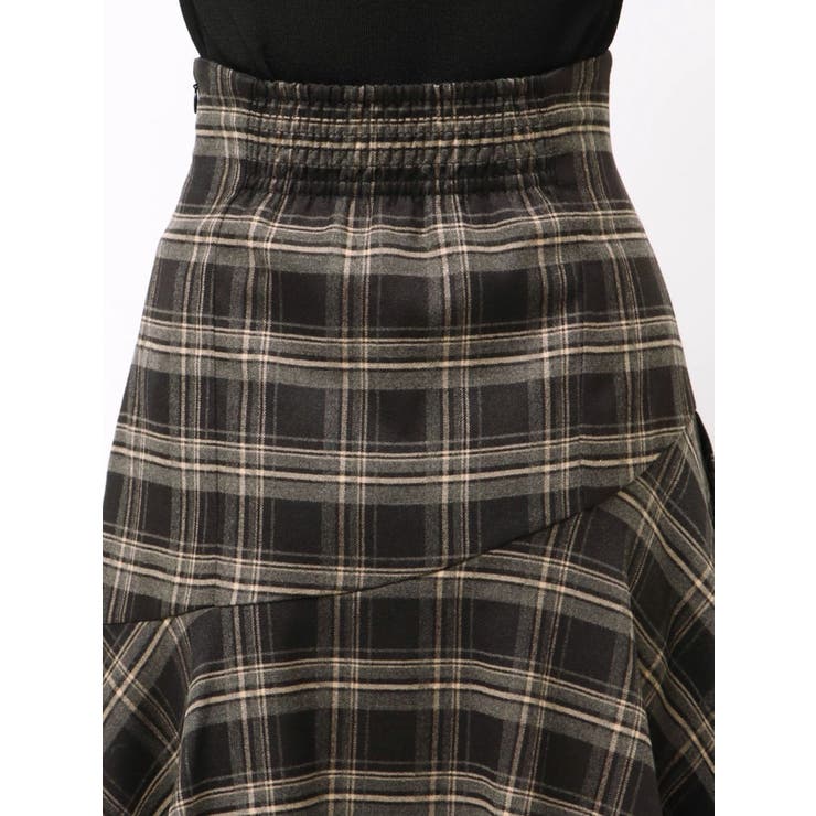 異素材使いティアードスカート[品番：MKSW0066755]｜MERCURYDUO