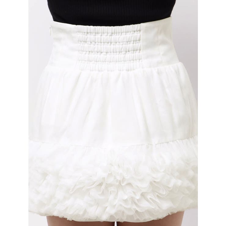 ボリュームチュールティアードミニスカート | MERCURYDUO | 詳細画像19 