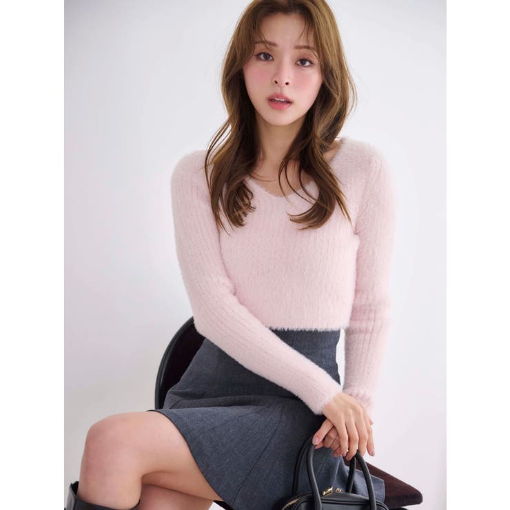 バックZIPミニマーメイドミニスカパン | MERCURYDUO | 詳細画像11 