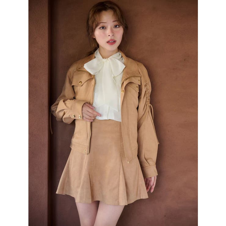 バックZIPミニマーメイドミニスカパン[品番：MKSW0065650]｜MERCURYDUO