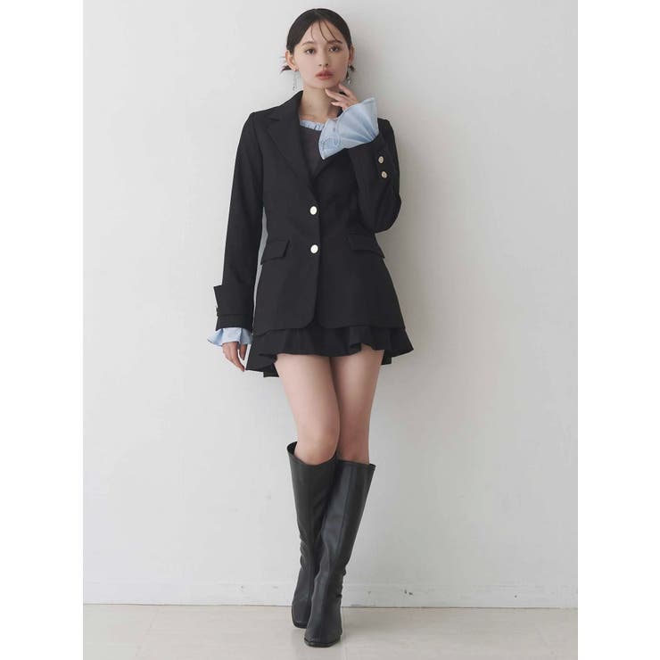 バックZIPミニマーメイドミニスカパン | MERCURYDUO | 詳細画像27 