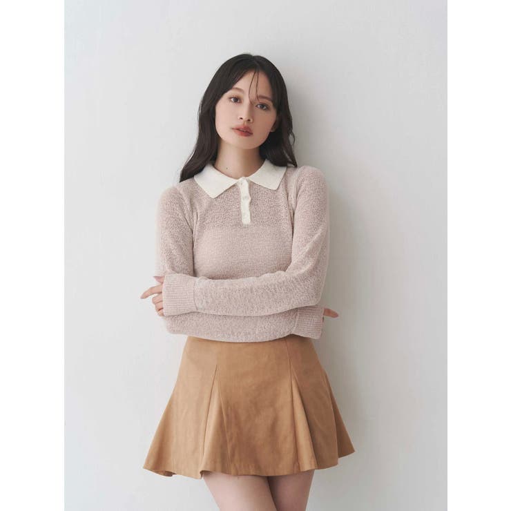 バックZIPミニマーメイドミニスカパン | MERCURYDUO | 詳細画像32 