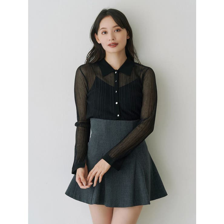 バックZIPミニマーメイドミニスカパン | MERCURYDUO | 詳細画像40 