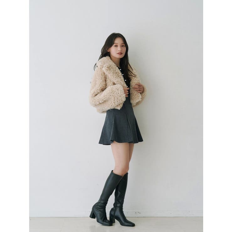 バックZIPミニマーメイドミニスカパン | MERCURYDUO | 詳細画像43 