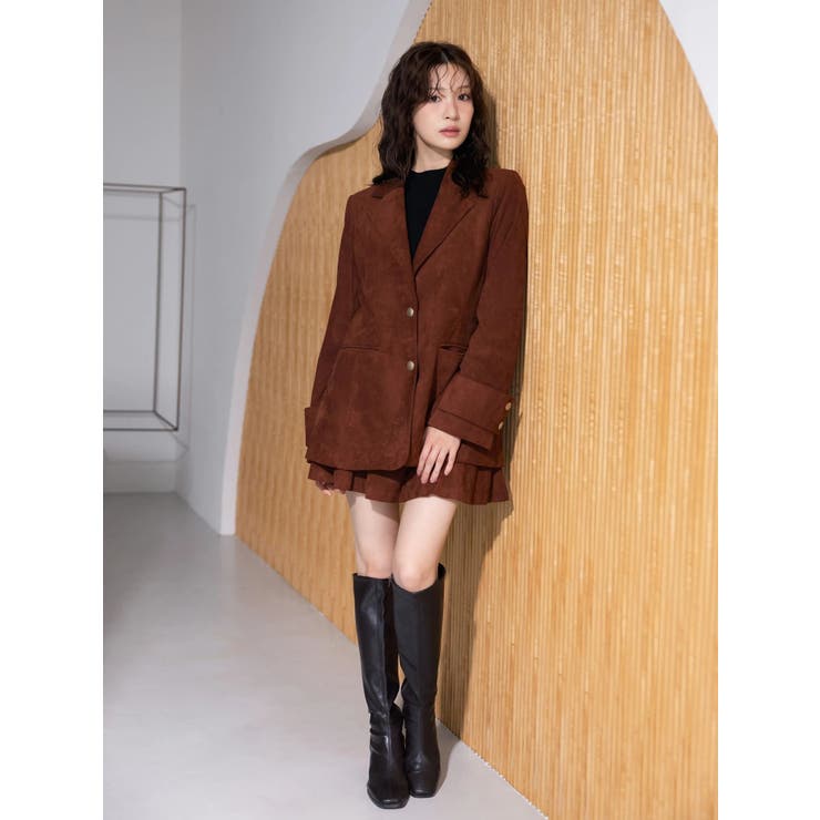 バックZIPミニマーメイドミニスカパン | MERCURYDUO | 詳細画像6 