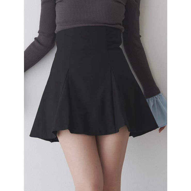 バックZIPミニマーメイドミニスカパン[品番：MKSW0065650]｜MERCURYDUO