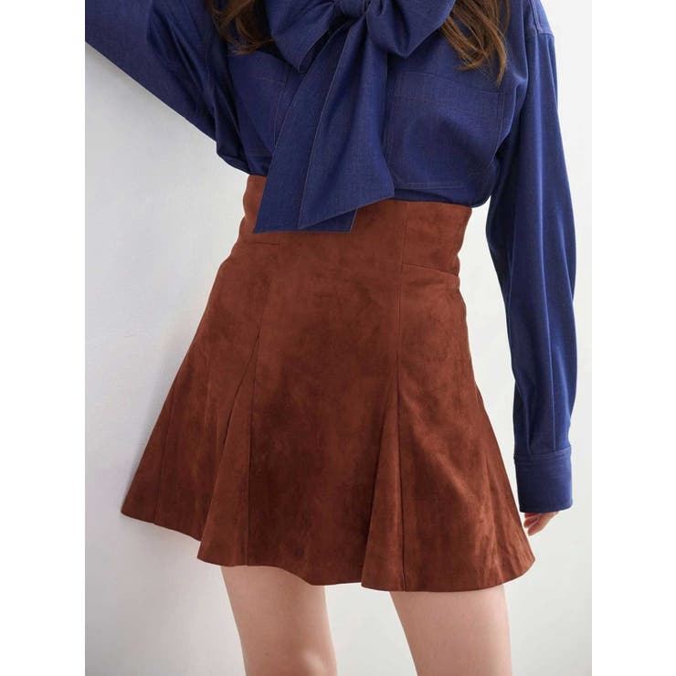 ブラウン | バックZIPミニマーメイドミニスカパン | MERCURYDUO