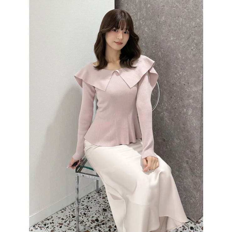 サテンナロースカート | MERCURYDUO | 詳細画像24 