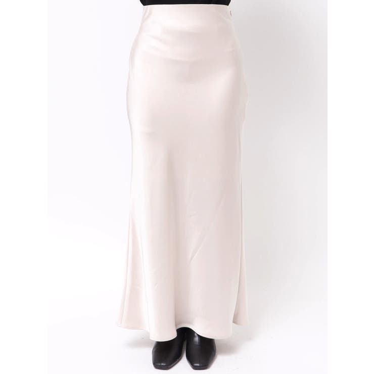 サテンナロースカート | MERCURYDUO | 詳細画像29 