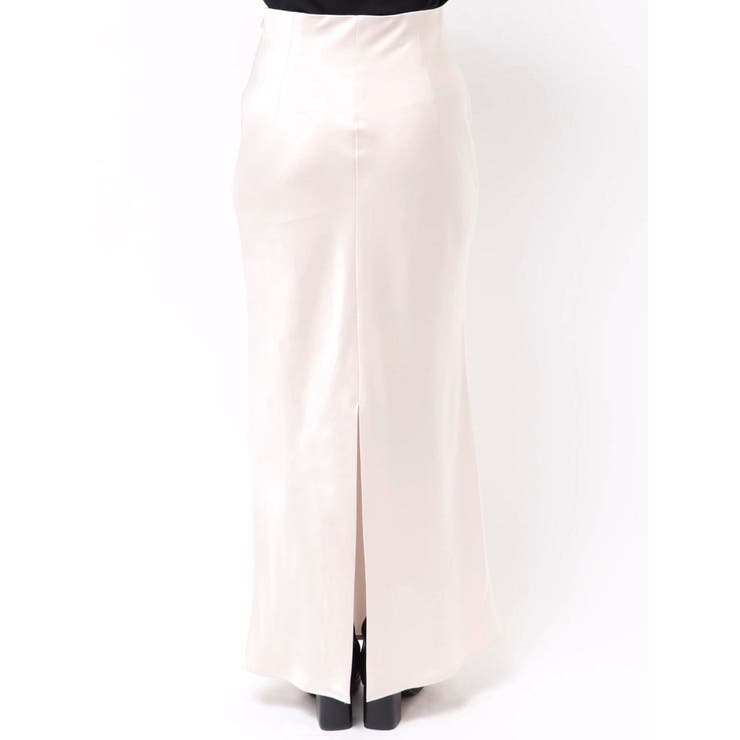 サテンナロースカート | MERCURYDUO | 詳細画像31 