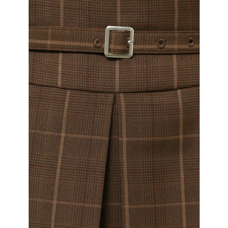 ベルト付きチェックプリーツミニスカパン | MERCURYDUO | 詳細画像46 