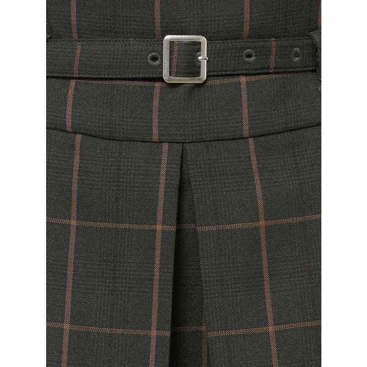 ベルト付きチェックプリーツミニスカパン | MERCURYDUO | 詳細画像47 