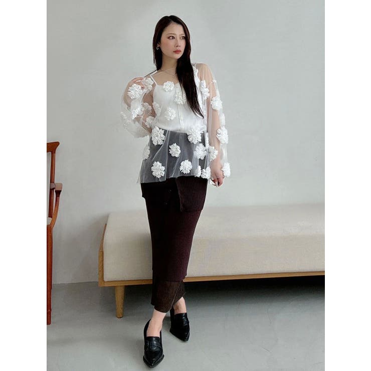 【OUNNOUN】マルチWAYレイヤードスカート | MERCURYDUO | 詳細画像12