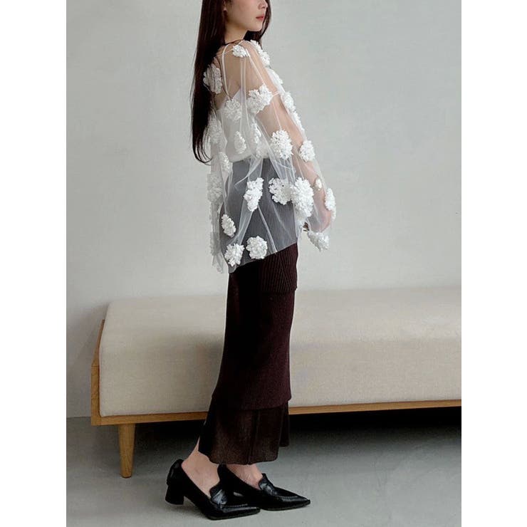 【OUNNOUN】マルチWAYレイヤードスカート | MERCURYDUO | 詳細画像13