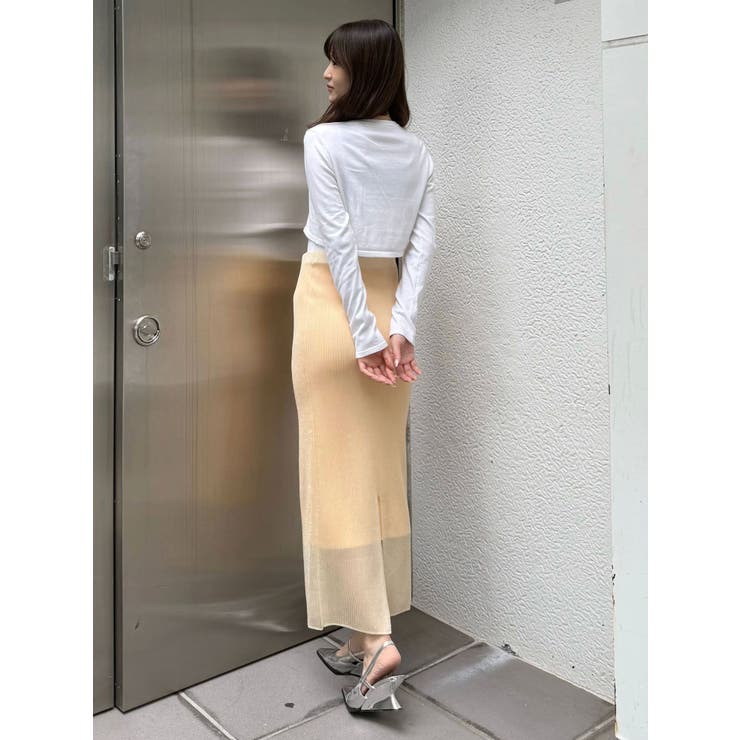 【OUNNOUN】マルチWAYレイヤードスカート | MERCURYDUO | 詳細画像20