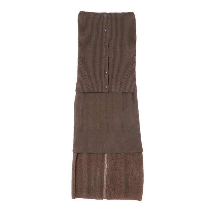 【OUNNOUN】マルチWAYレイヤードスカート | MERCURYDUO | 詳細画像34