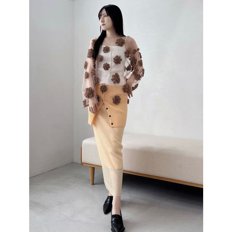 【OUNNOUN】マルチWAYレイヤードスカート | MERCURYDUO | 詳細画像8