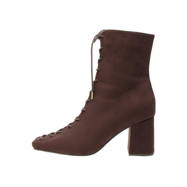 レースアップフェイクスエードブーツ | MERCURYDUO | 詳細画像8 