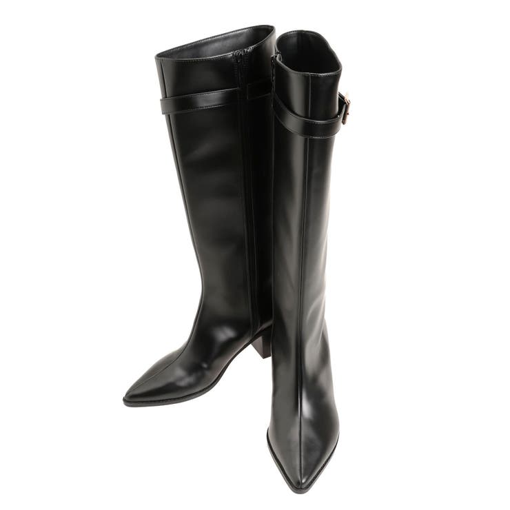 ベルテッドロングブーツ | MERCURYDUO | 詳細画像22 