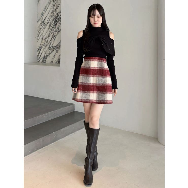 ストレッチロングブーツ | MERCURYDUO | 詳細画像10 