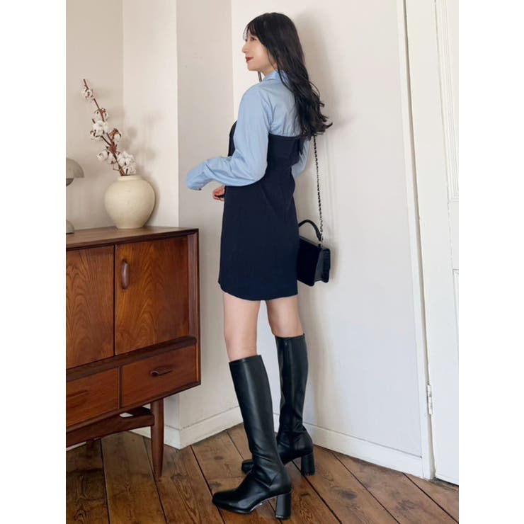 ストレッチロングブーツ | MERCURYDUO | 詳細画像3 