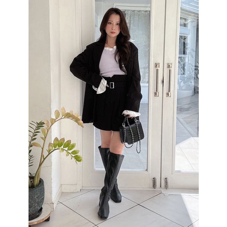 ストレッチロングブーツ | MERCURYDUO | 詳細画像8 