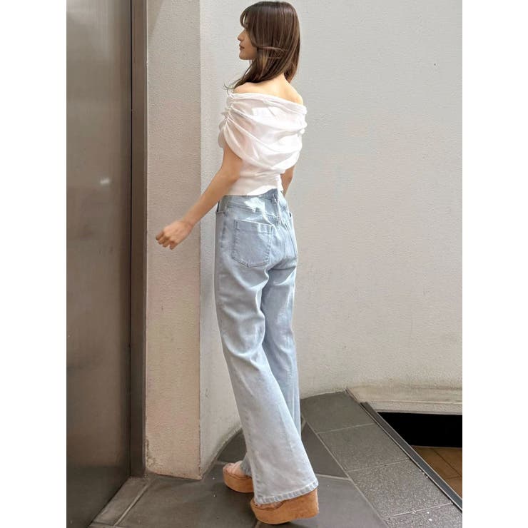 ドレープオフショルコンパクトニット | MERCURYDUO | 詳細画像17 