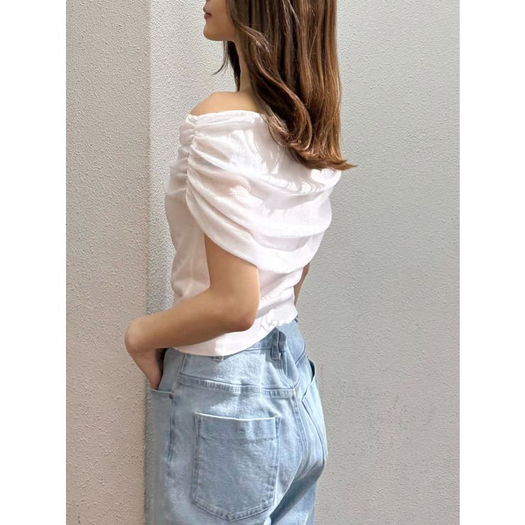 ドレープオフショルコンパクトニット | MERCURYDUO | 詳細画像20 