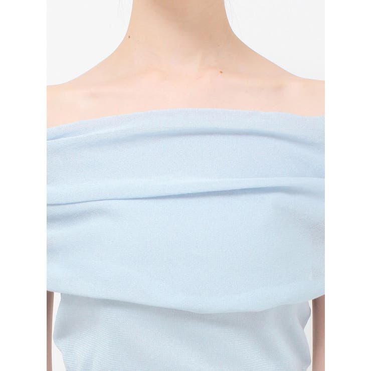 ドレープオフショルコンパクトニット | MERCURYDUO | 詳細画像36 