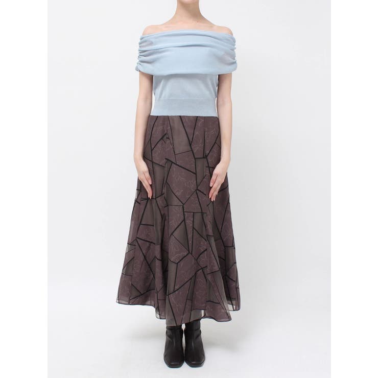 ドレープオフショルコンパクトニット | MERCURYDUO | 詳細画像41 