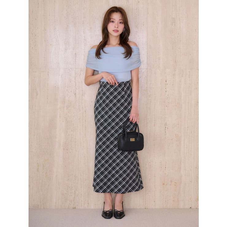 ドレープオフショルコンパクトニット | MERCURYDUO | 詳細画像7 