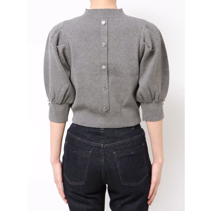 総針パワショルスリットスリーブニット | MERCURYDUO | 詳細画像18 