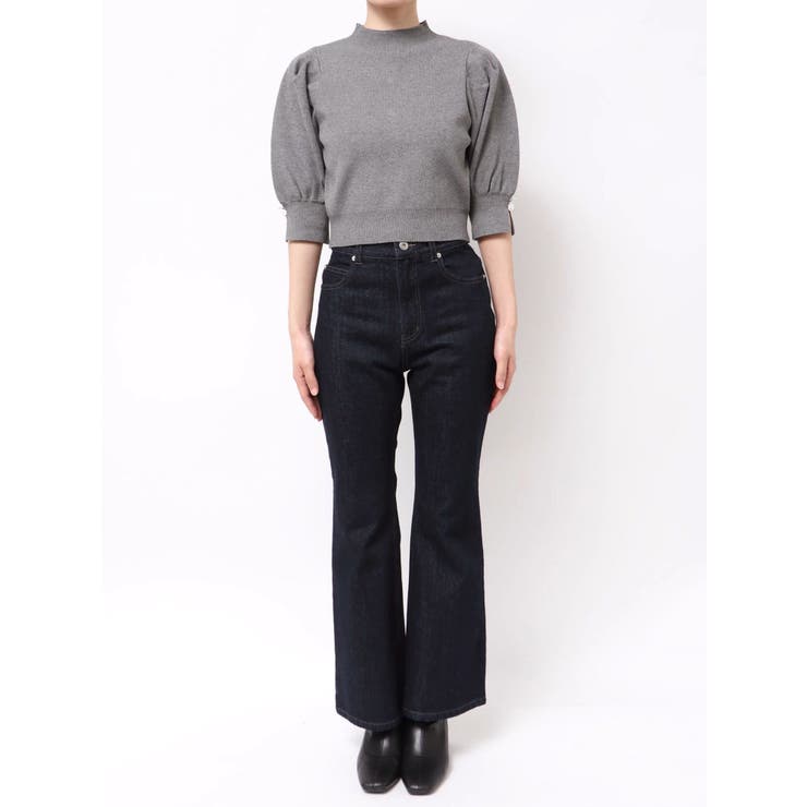 総針パワショルスリットスリーブニット | MERCURYDUO | 詳細画像31 