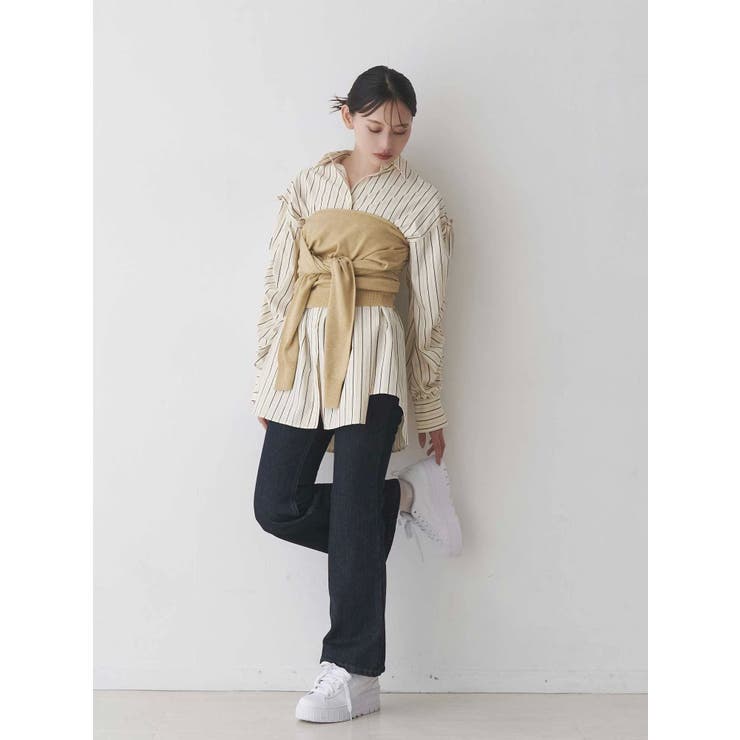 3WAYボートネックニット | MERCURYDUO | 詳細画像13 